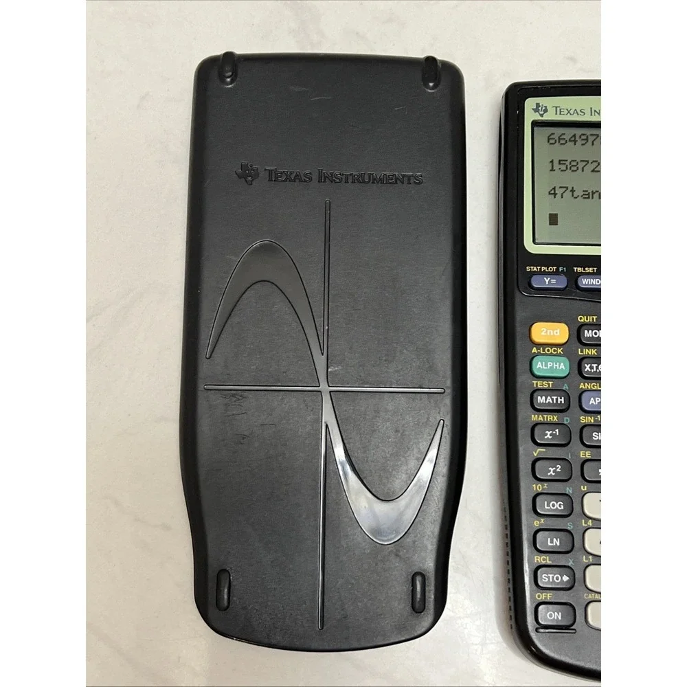 Texas Instruments TI-83 Plus Graphing Calculator‎ with Cover